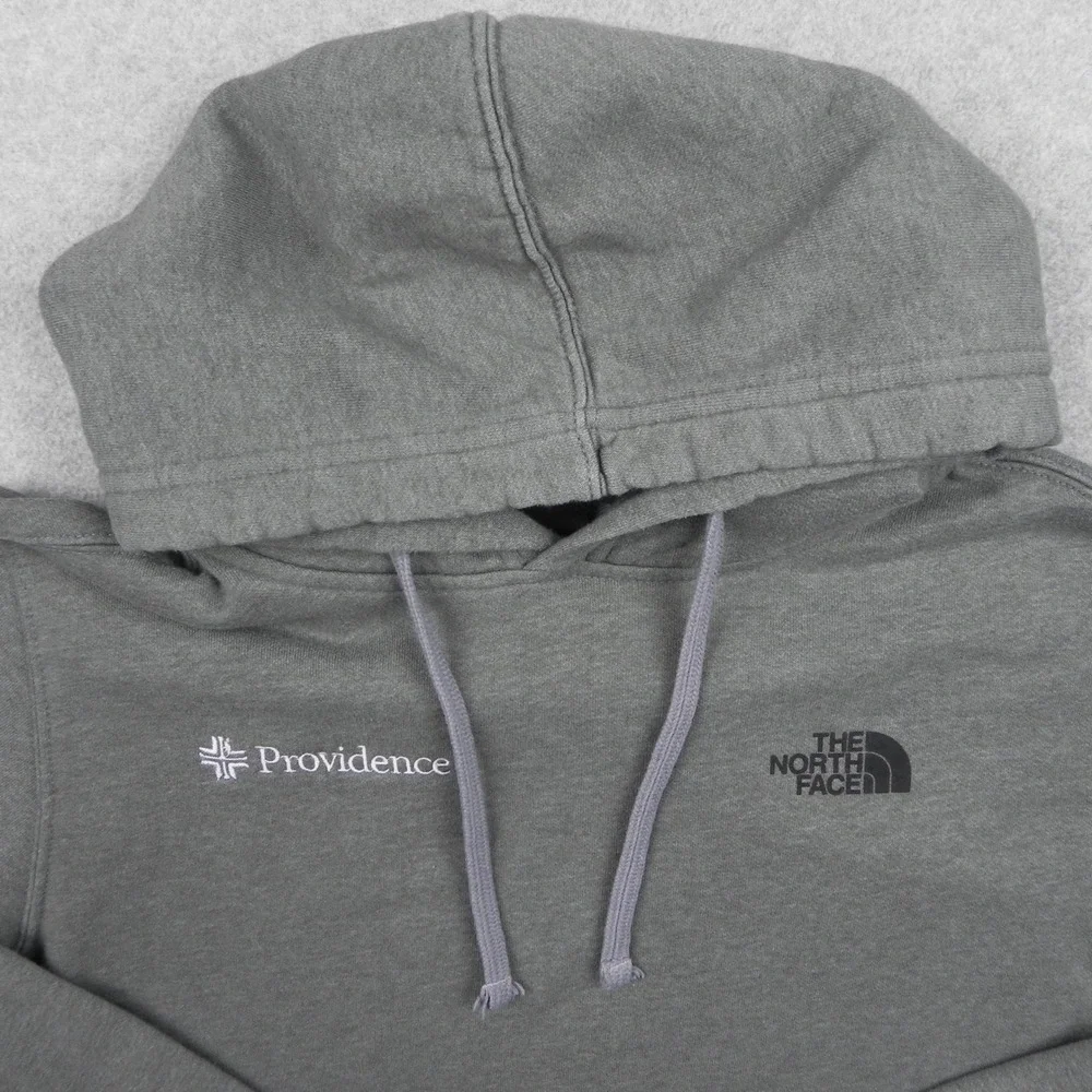 The North Face Hoodie Mens Medium Pullover Providence Logo Fleece Sweatshirt
